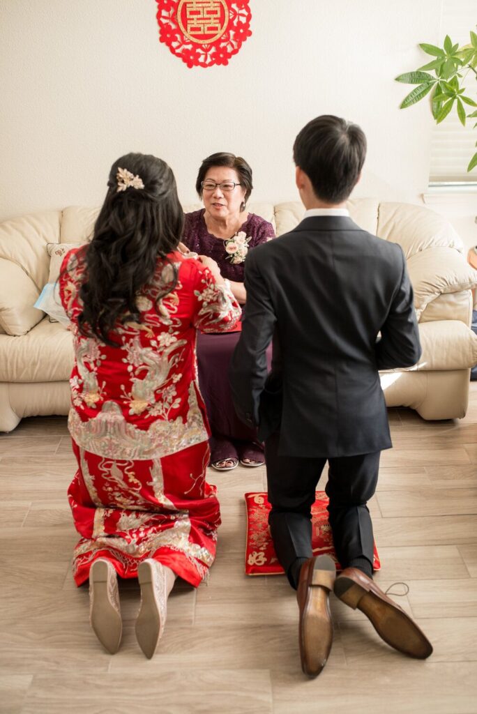 Chinese wife tea ceremony,